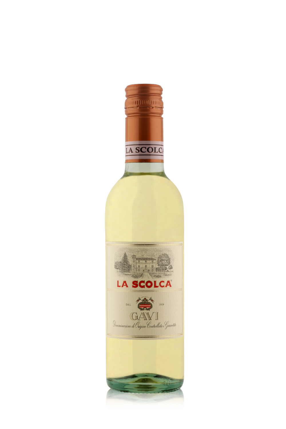 Gavi Etichetta Bianca - 12 Bottiglie da 0,375 l